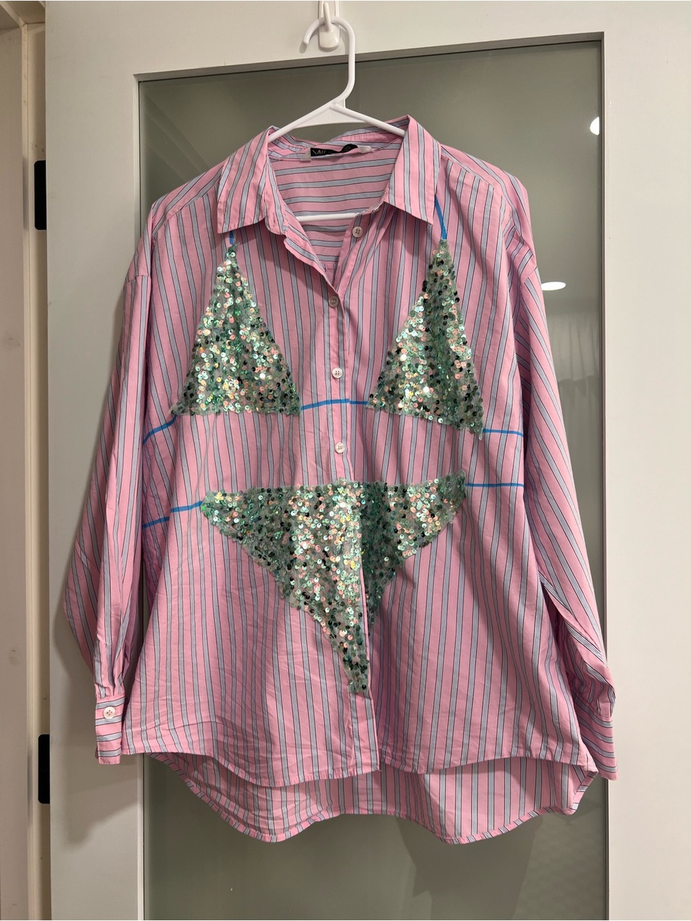 Bikini button down cover up 👙